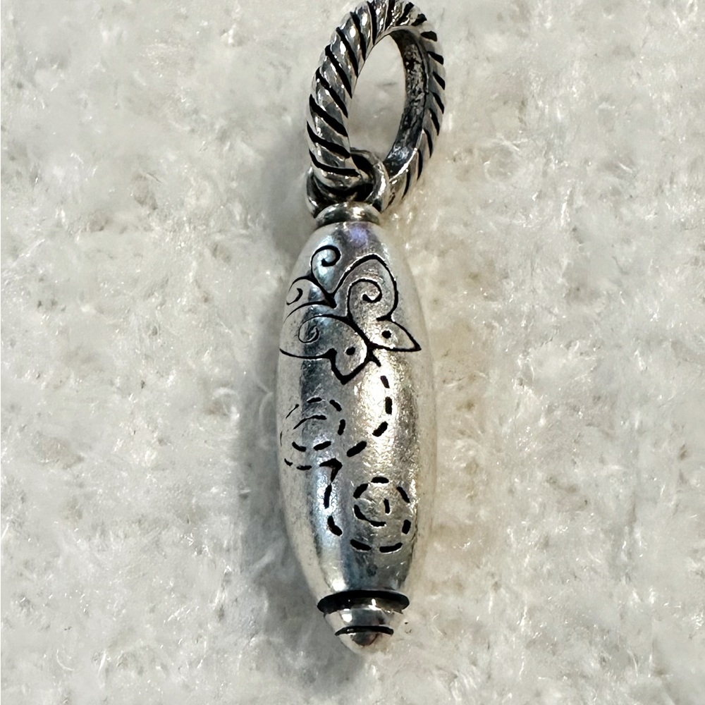 Brighton Elegant Silver Butterfly Charm Pendant